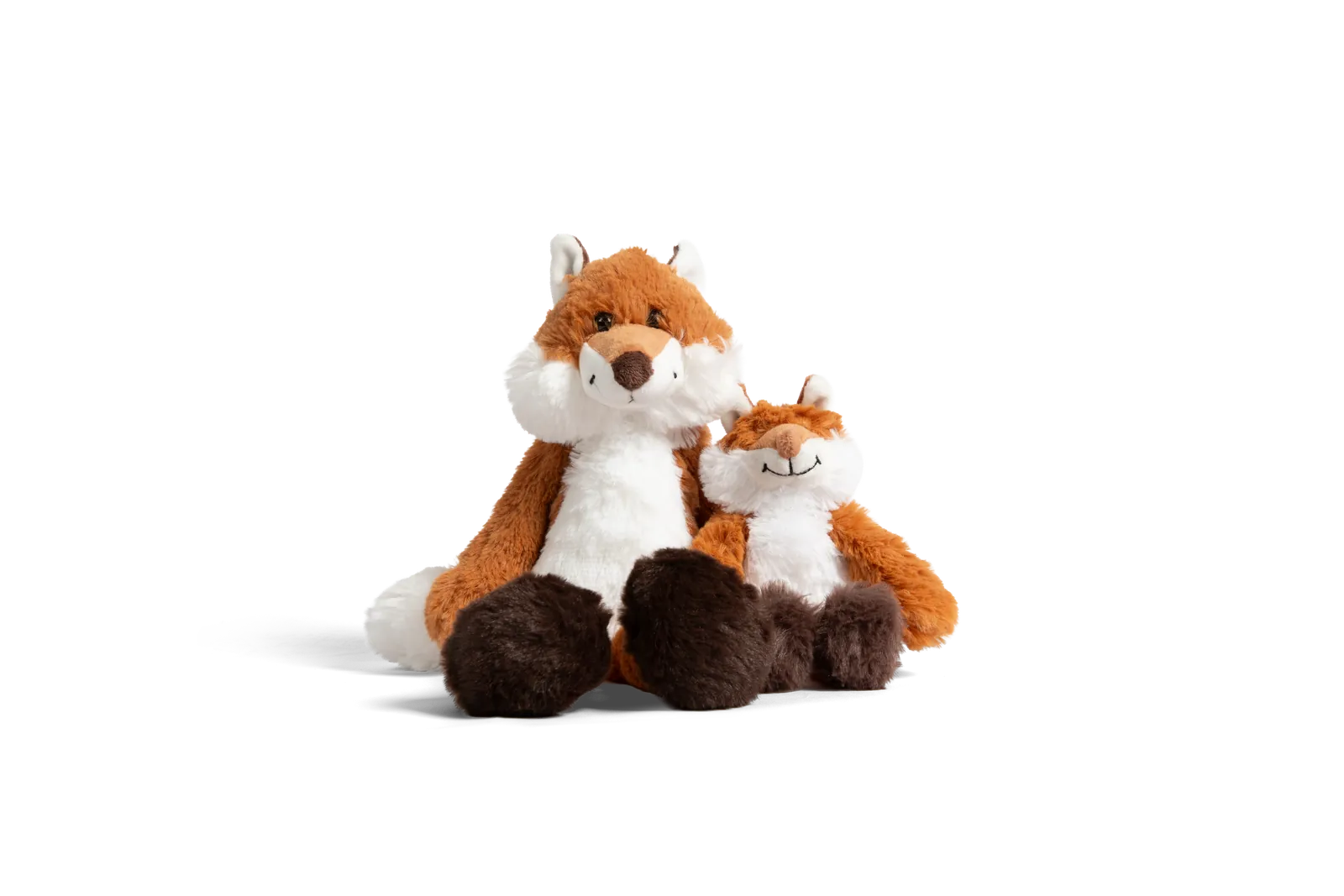 Foxy Dave teddies in two sizes