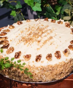Carrot & Walnut Cake