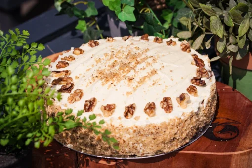 Carrot & Walnut Cake