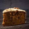 Carrot & Walnut Cake Slice