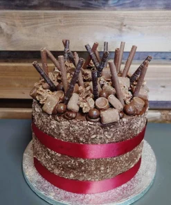 Chocolate Indulgence Celebration Cake - Tall Shot