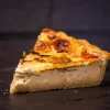 Spinach and Feta Quiche Slice