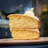 White Chocolate & Orange Cake Slice