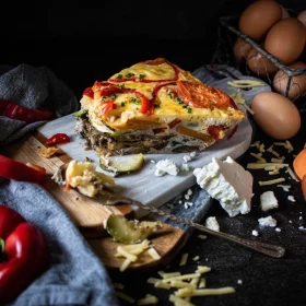 Roasted Vegetable Fritatta Recipe