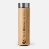 Bamboo Flask with Stainless Steel Screw Lid