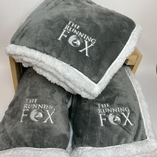 The Running Fox Cuddly Foxy Blankets