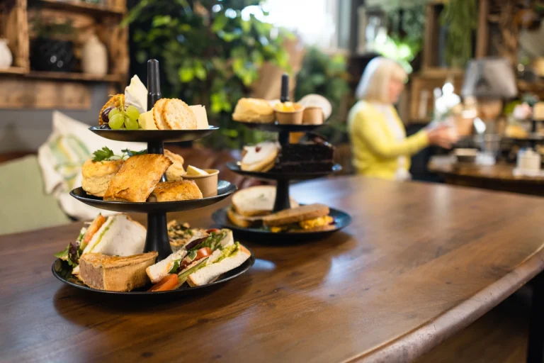 Afternoon Tea at The Running Fox - Background Image