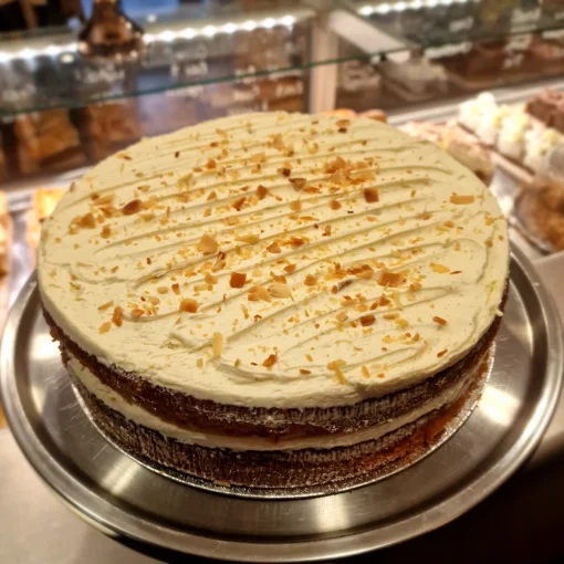 Rhubarb and Ginger Cake Whole