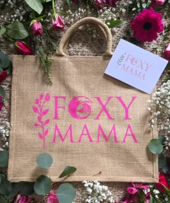 Foxy Mama Jute Bag