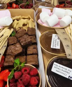 Brownie Fondue Box for Two