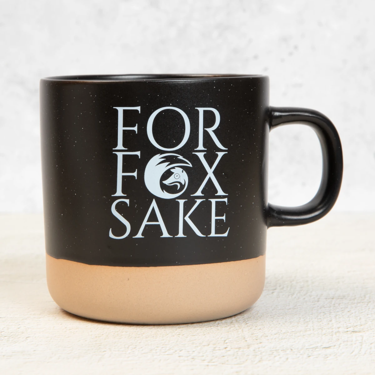 Foxy Coffee Mug Black