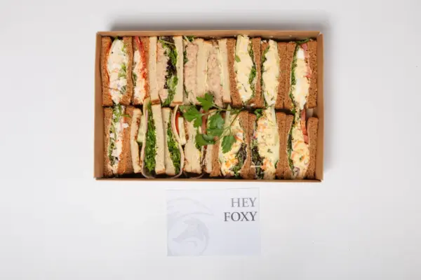 Foxy sandwich platter